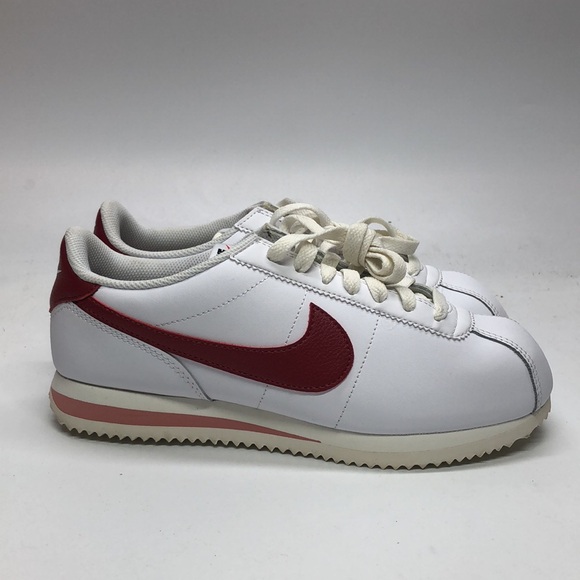Women’s Nike Cortez”White Red Stardust” White/Red DN1791-103 NWOB - Picture 2 of 5